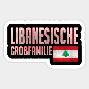 Libanesische Grossfamile, Lebanon Flag, Lebanon Sticker